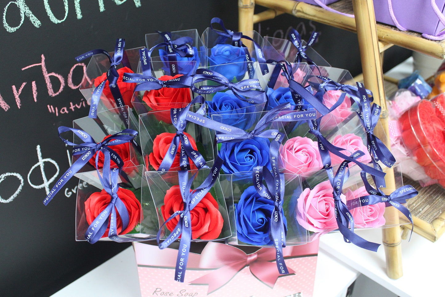 Single Rose - Blue Rose