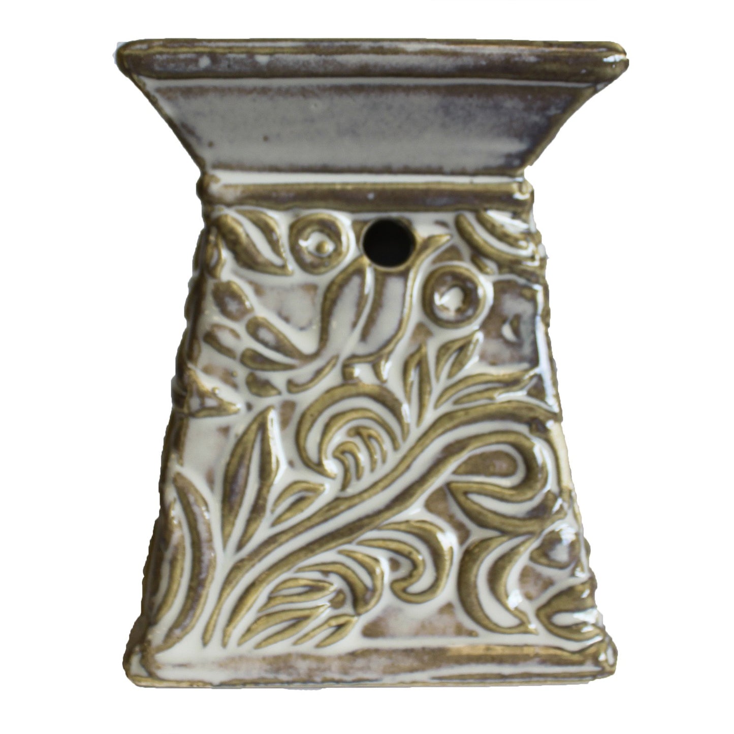 Venetian Square Scroll Design Oil Burner