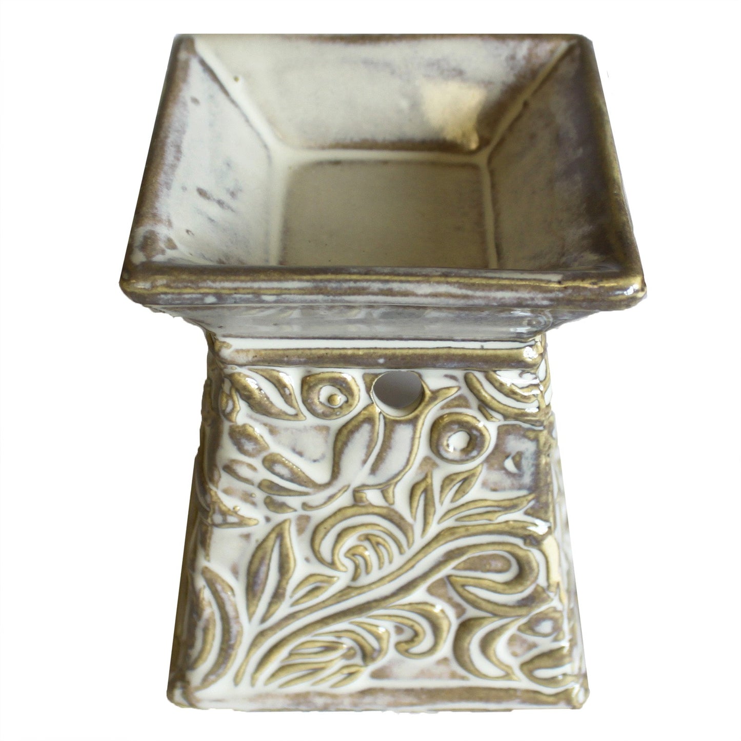 Venetian Square Scroll Design Oil Burner