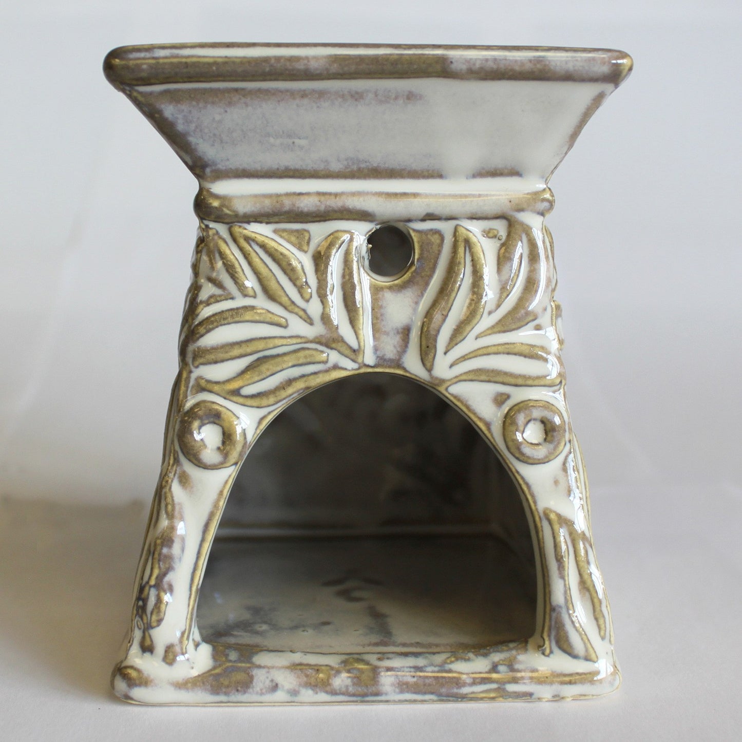 Venetian Square Scroll Design Oil Burner