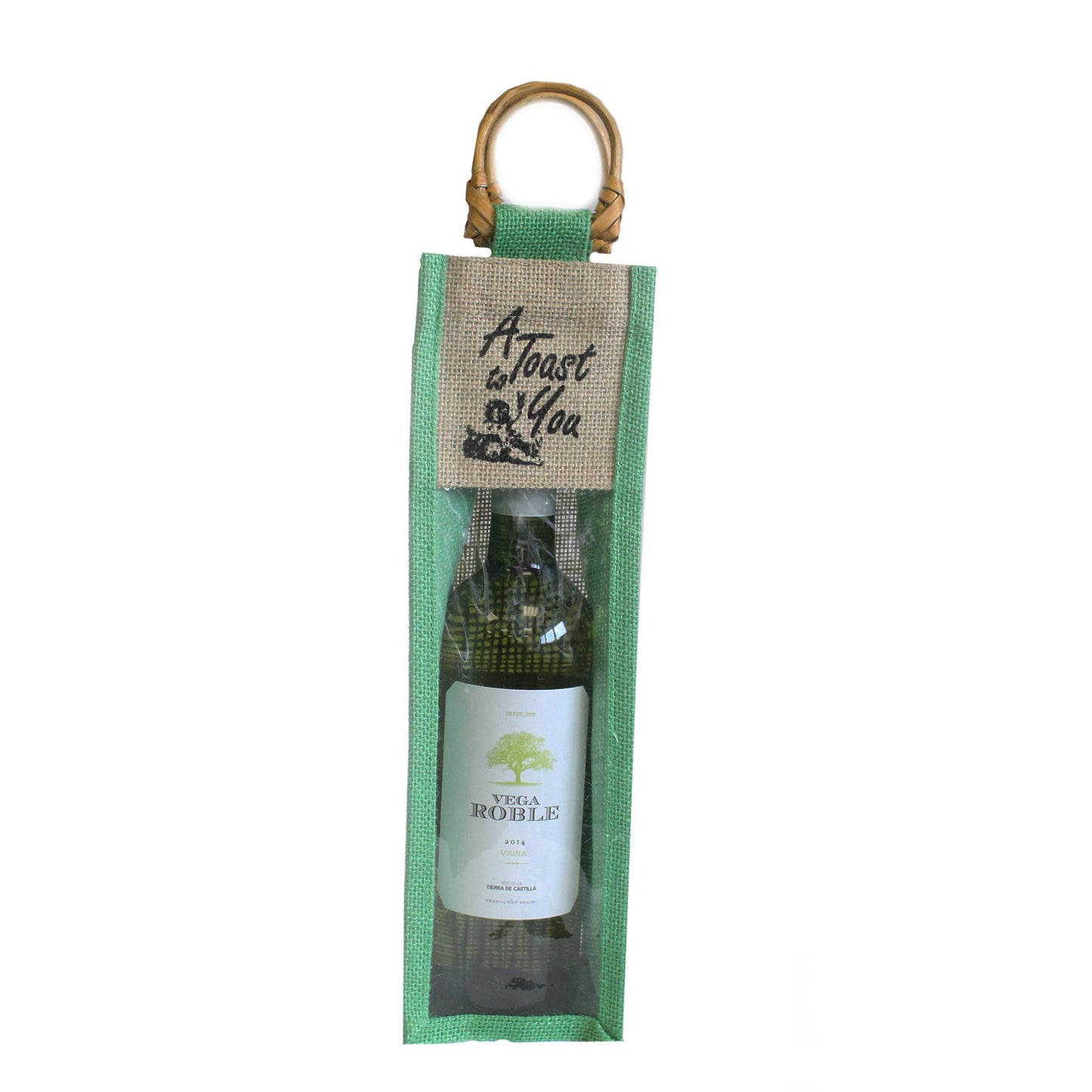 Cane Handle & PVC pannel - Green - A Toast