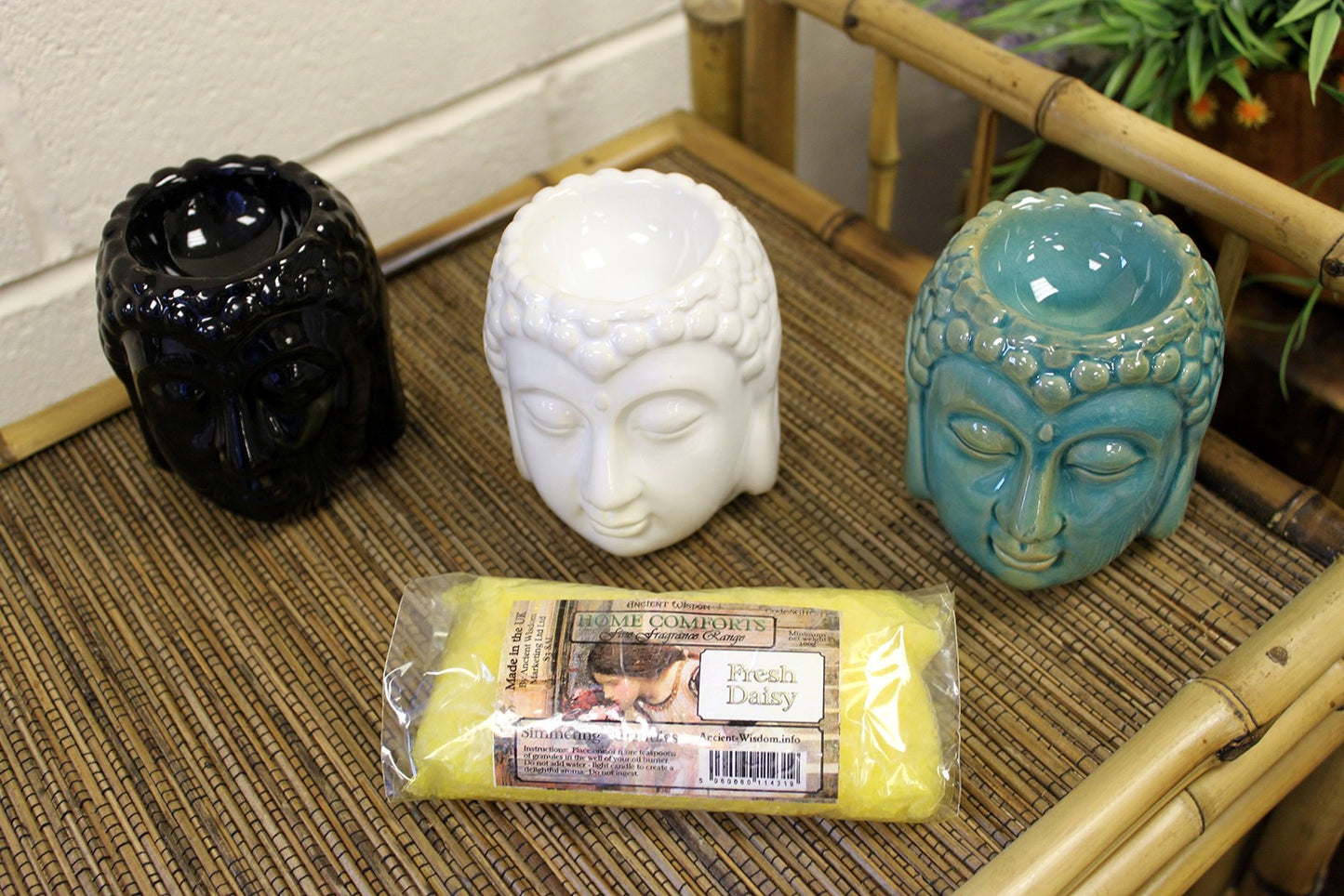 Buddha Oil Burner - Black