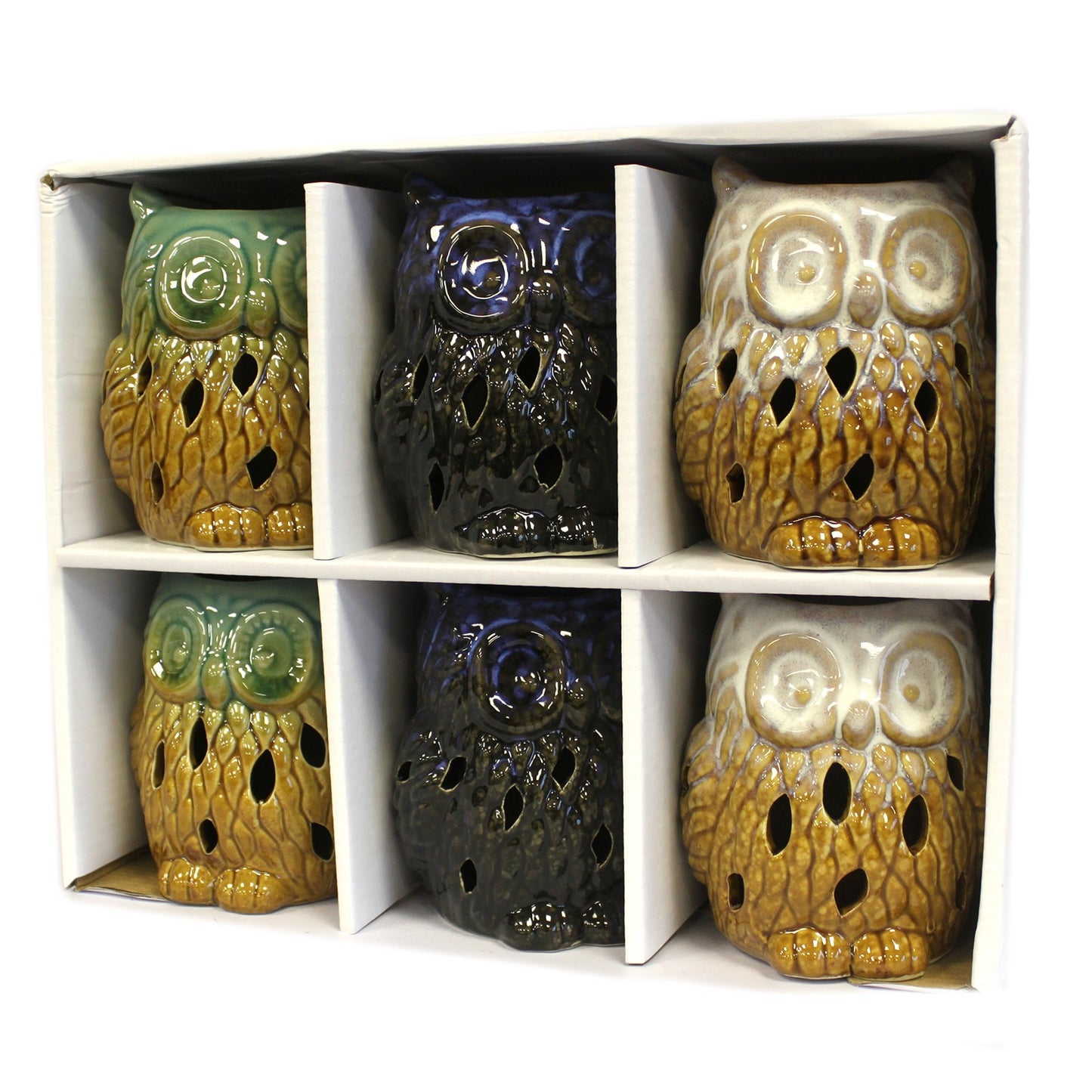 Classic Rustic Oil Burner - Owl (assorted)