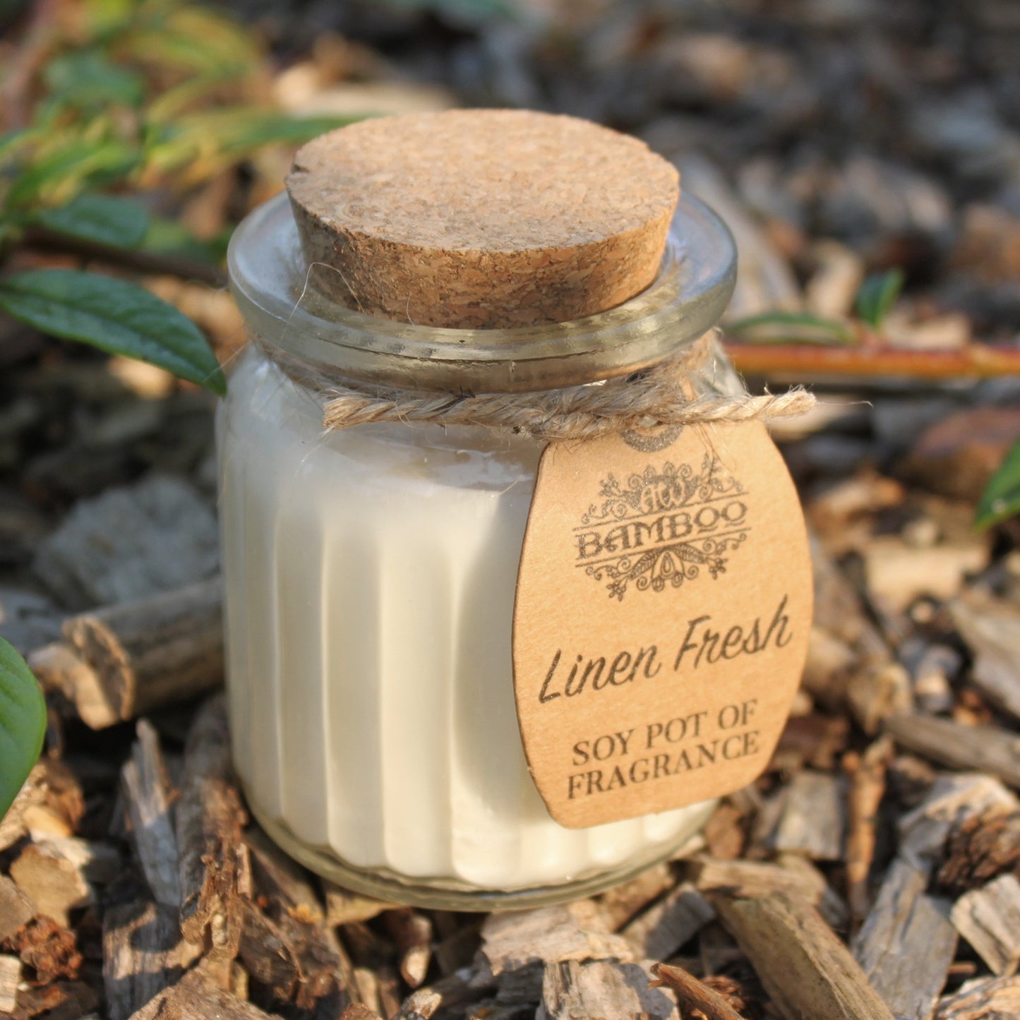 Linen Fresh Soy Pot of Fragrance Candles