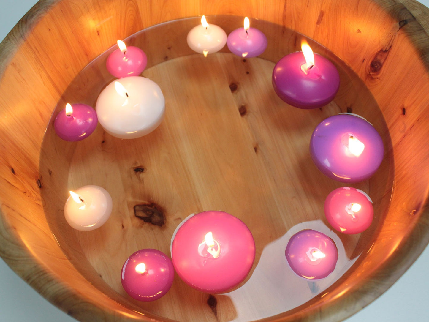 Small Floating Candle - Pink