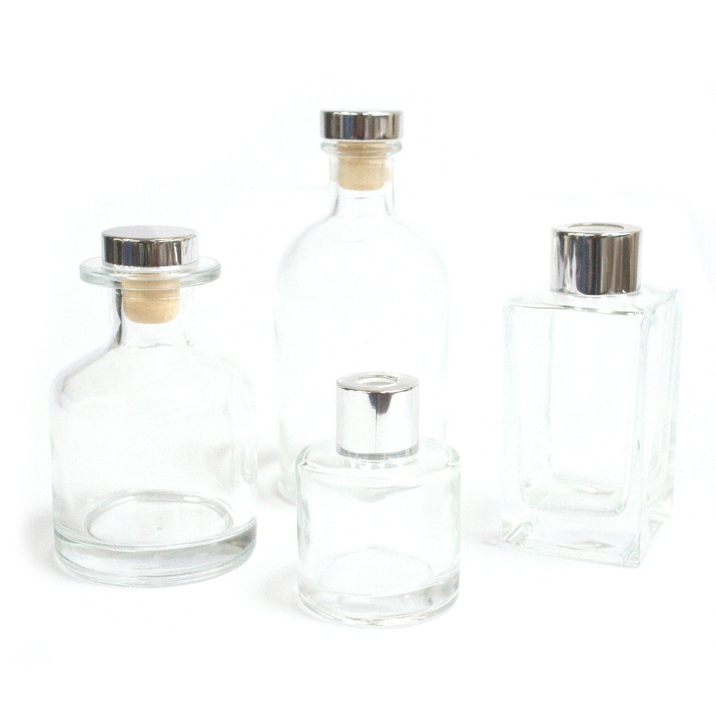 140 ml Round Alchemist Reed Diffuser Bottle - Clear