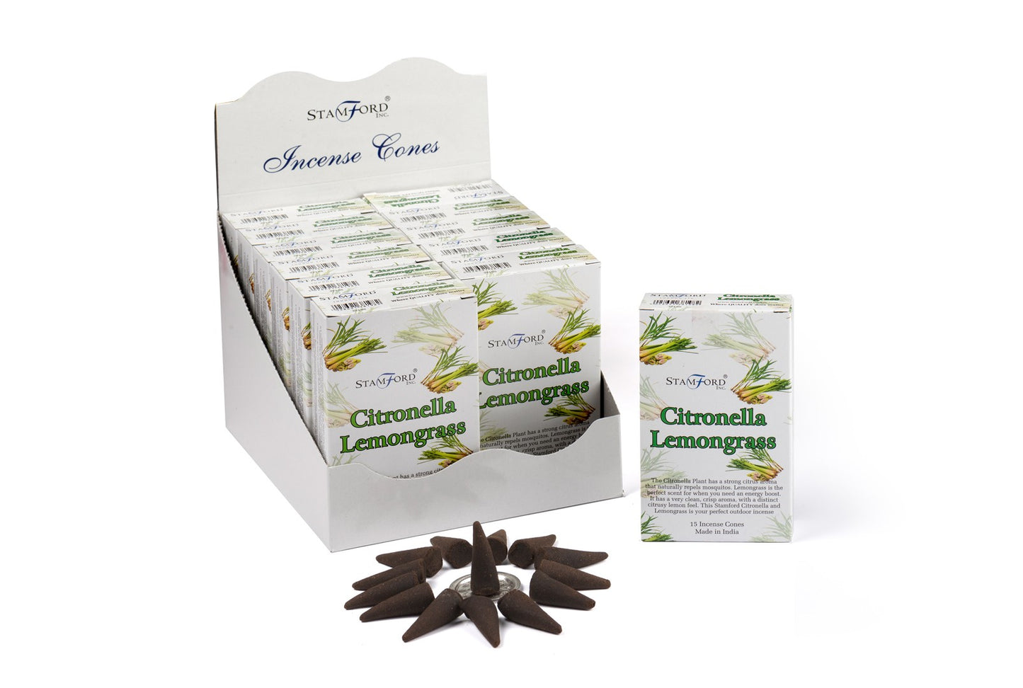 Citronella & Lemongrass Incense Cones