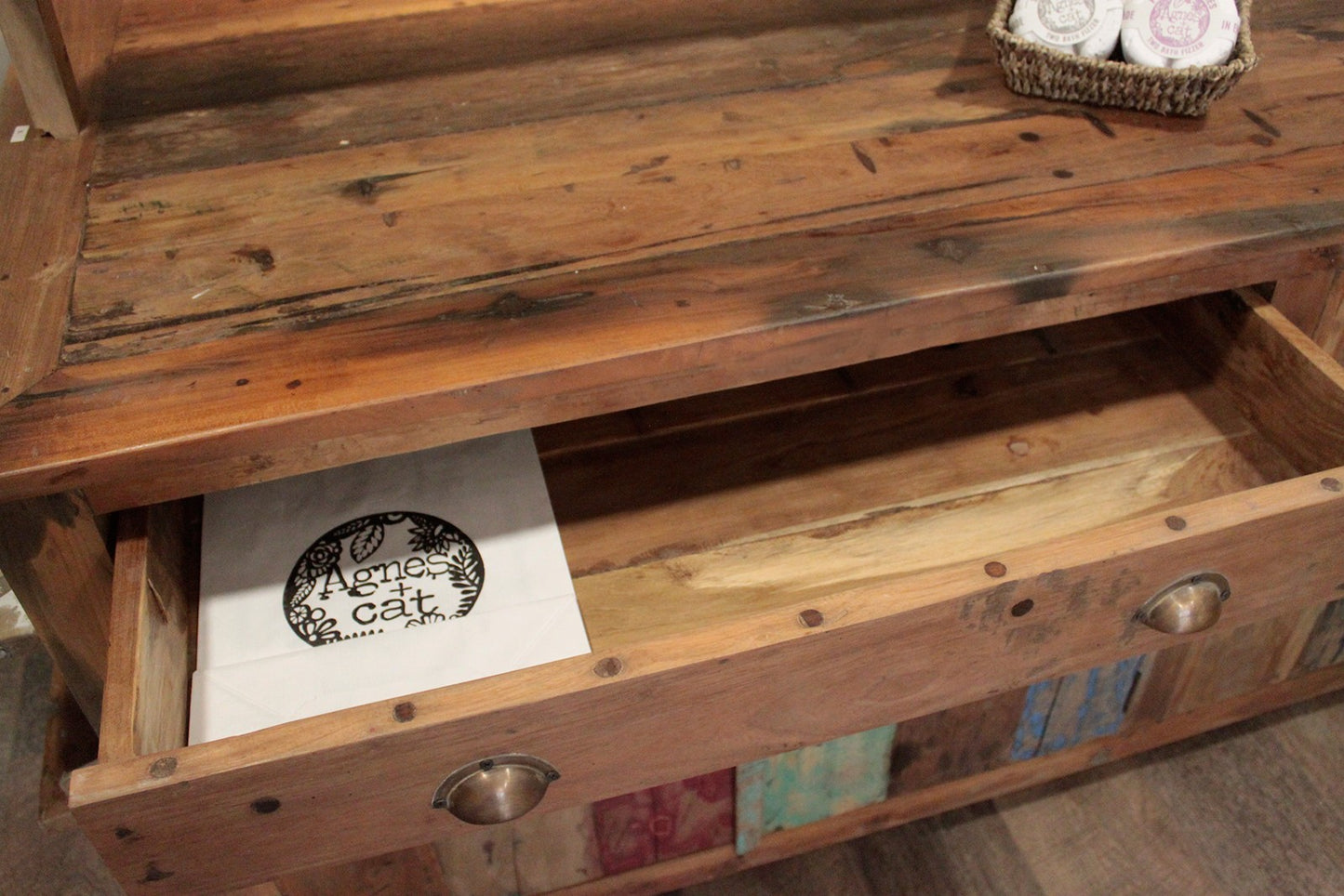 A&C Large Centre Display Table 207x97x80cm