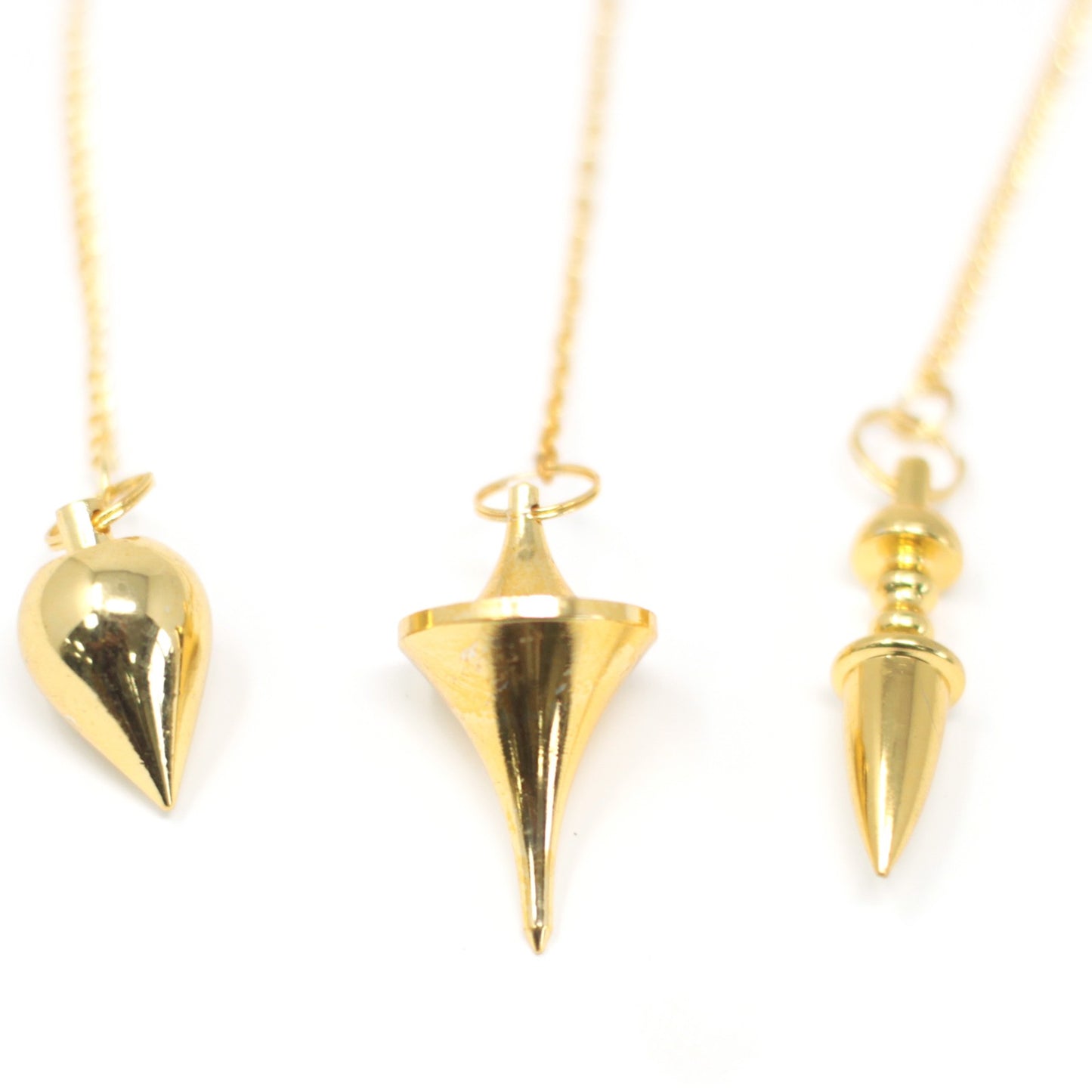 Antique Metal Pendulums - Asst