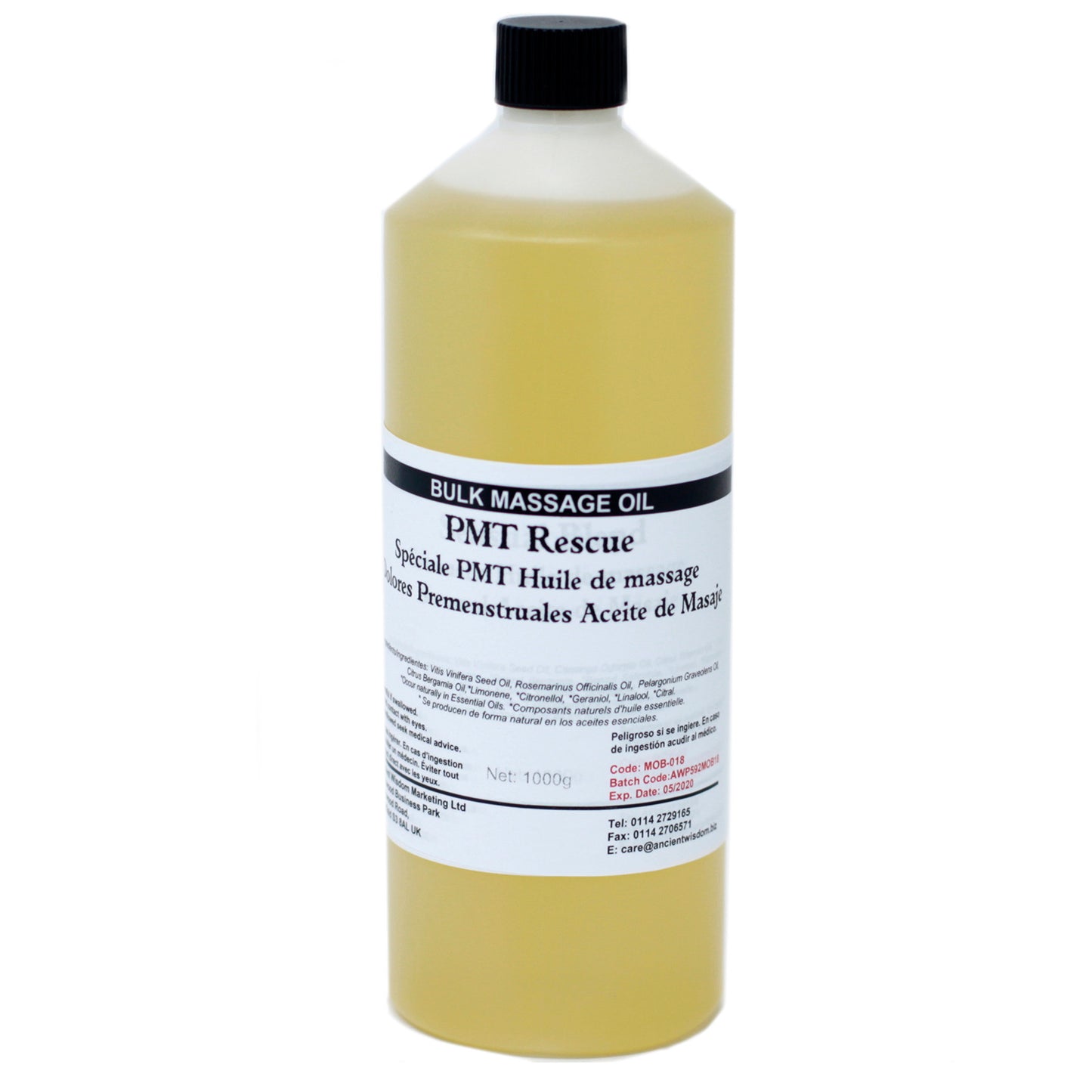 PMT Rescue 1Kg Massage Oil