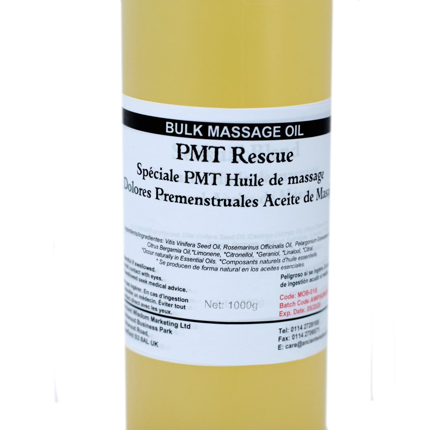 PMT Rescue 1Kg Massage Oil