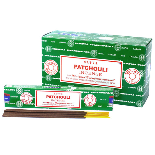 Satya Incense 15gm - Patchouli