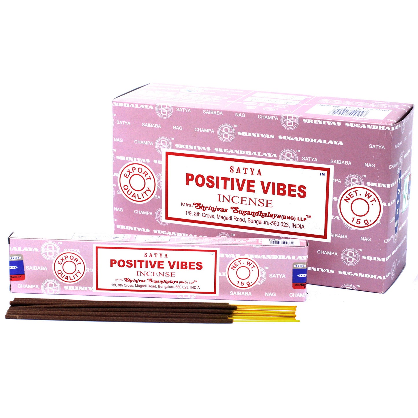 Satya Incense 15gm - Positive Vibes