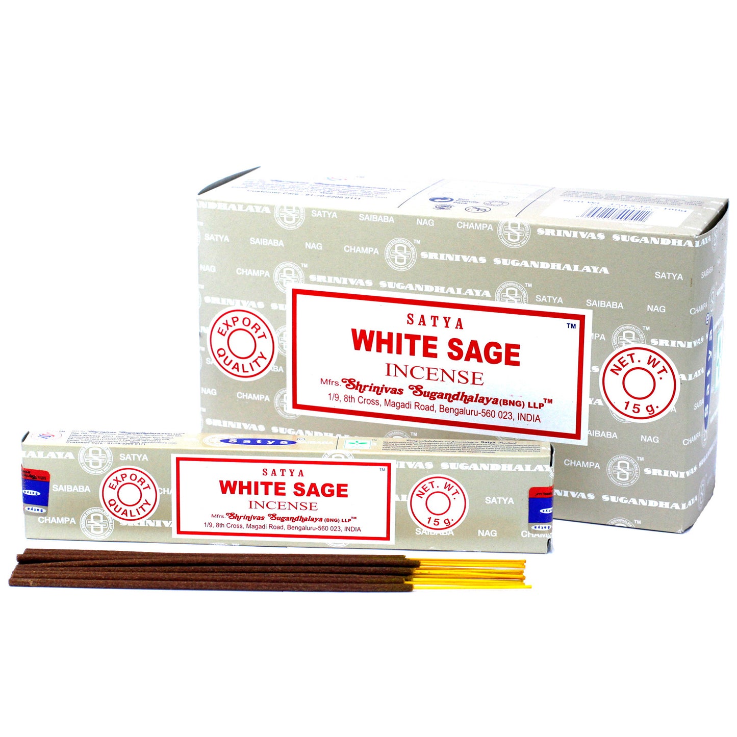 Satya Incense 15gm - White Sage