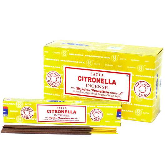 Satya Incense 15gm - Citronella