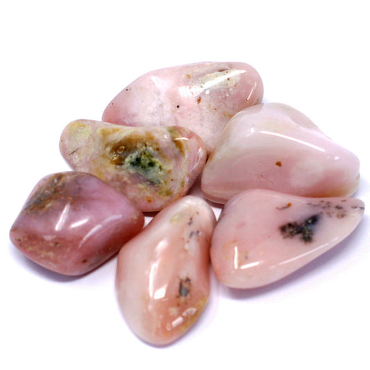 Pack of 24 Tumble Stones - Peruvian opal