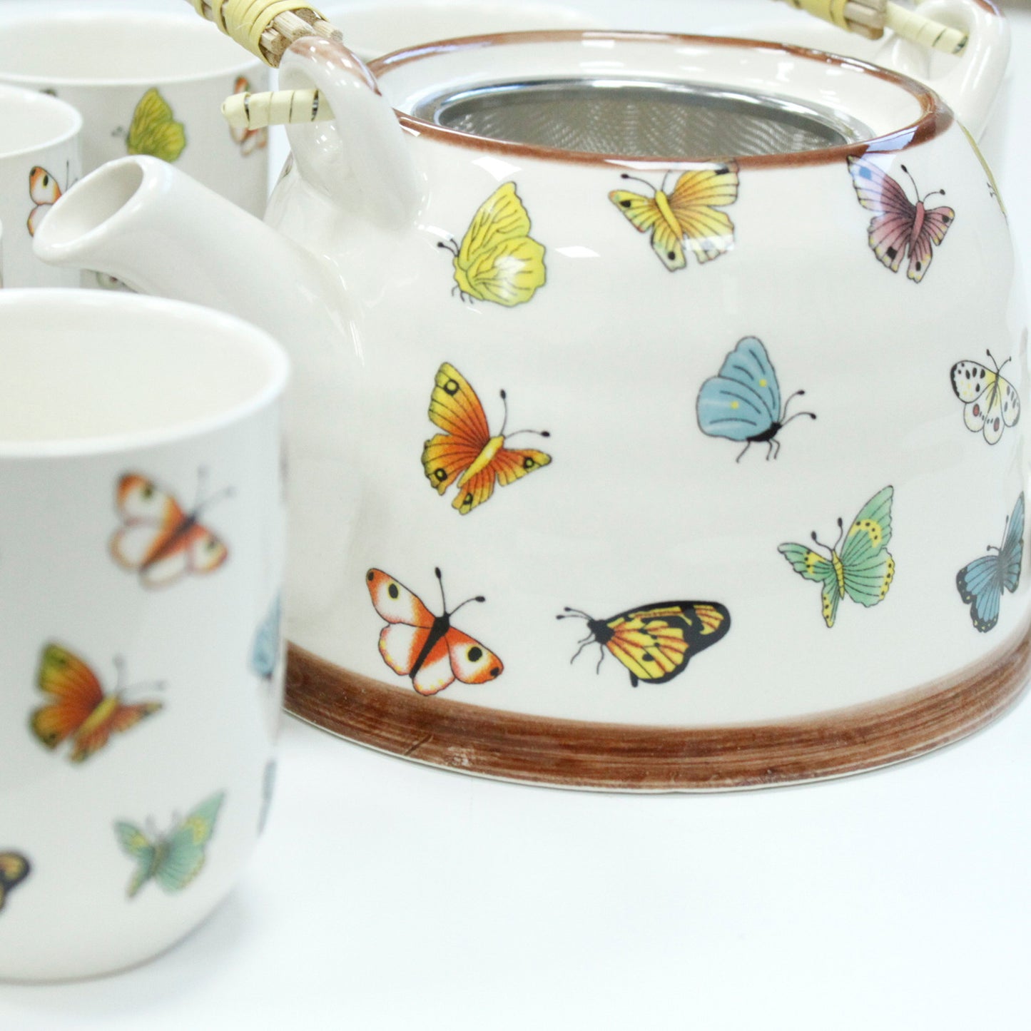 Herbal Teapot Set - Butterflies