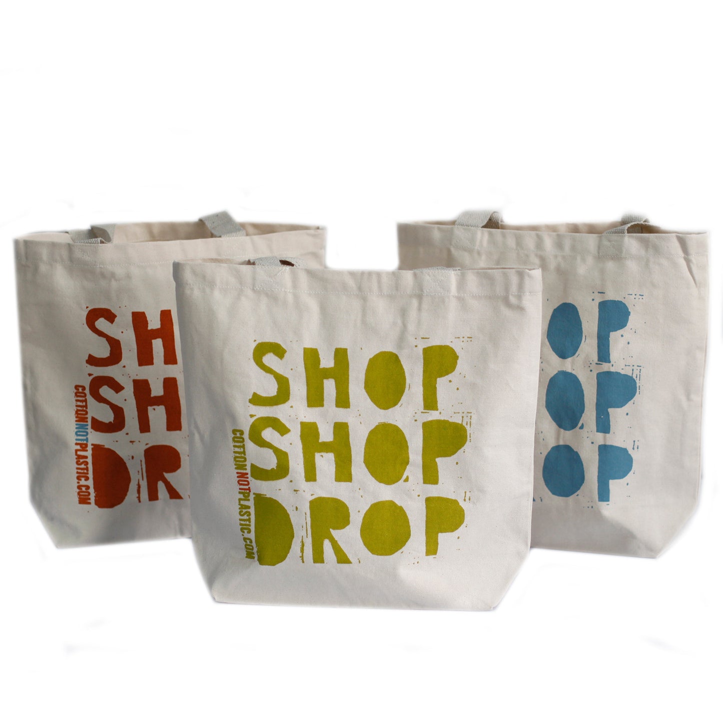 Shop Shop Drop - choice of 4 colours