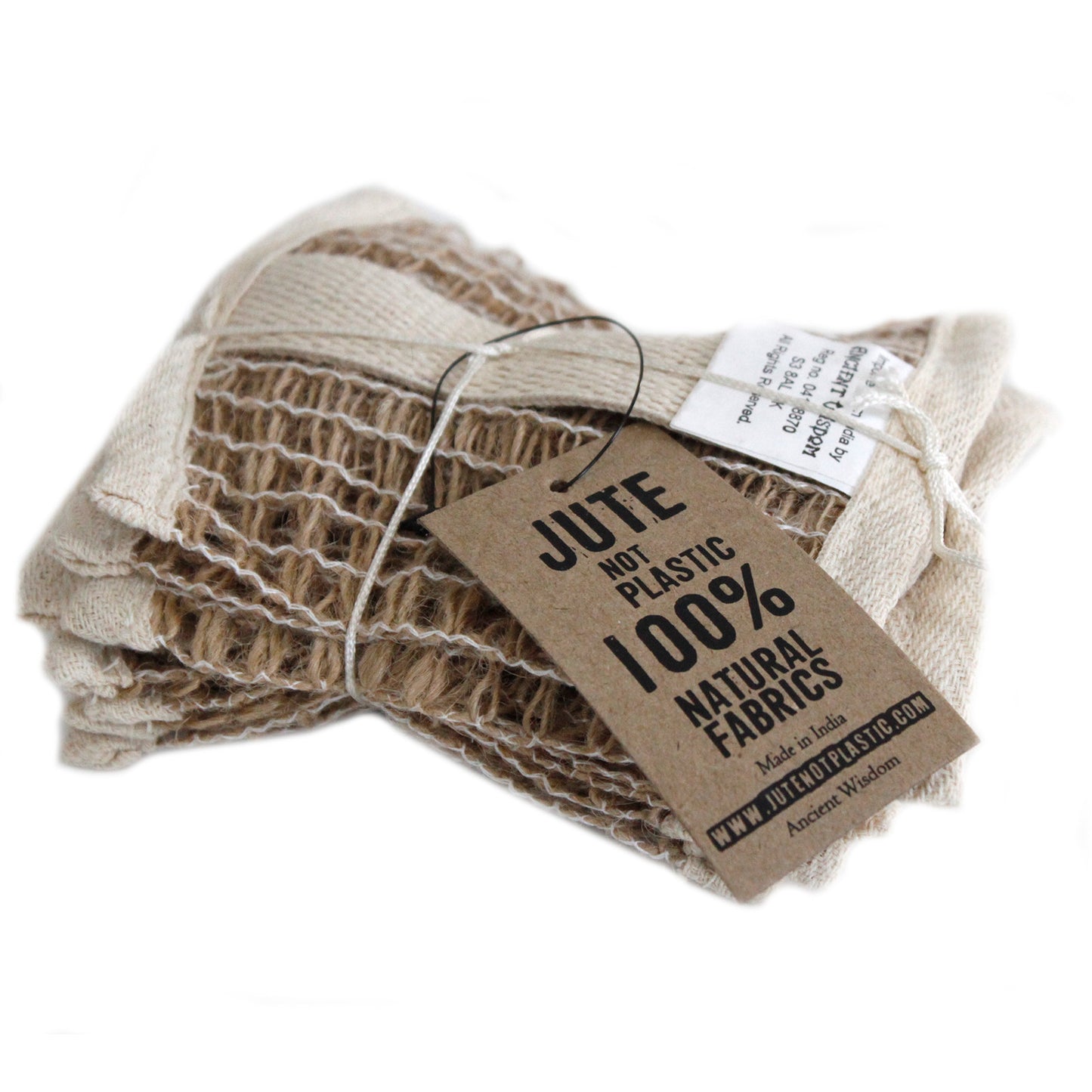 Soft Jute Soap Bag