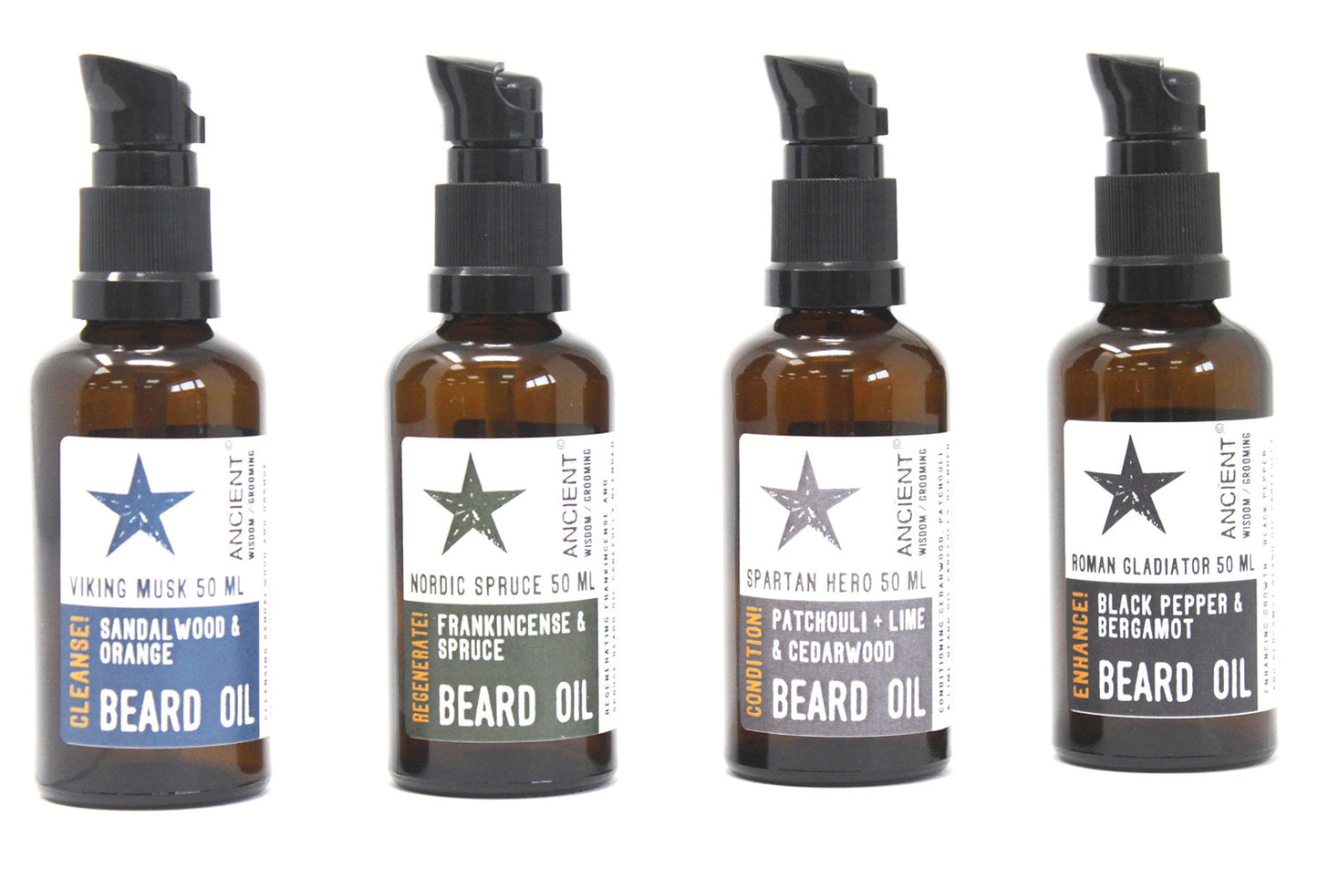 50ml Beard Oil - Nordic Spruce - Regenerate!