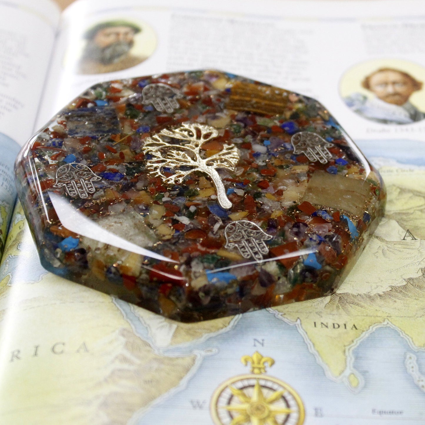 Orgonite Desk Power Packs - Tree of Life - Lrg