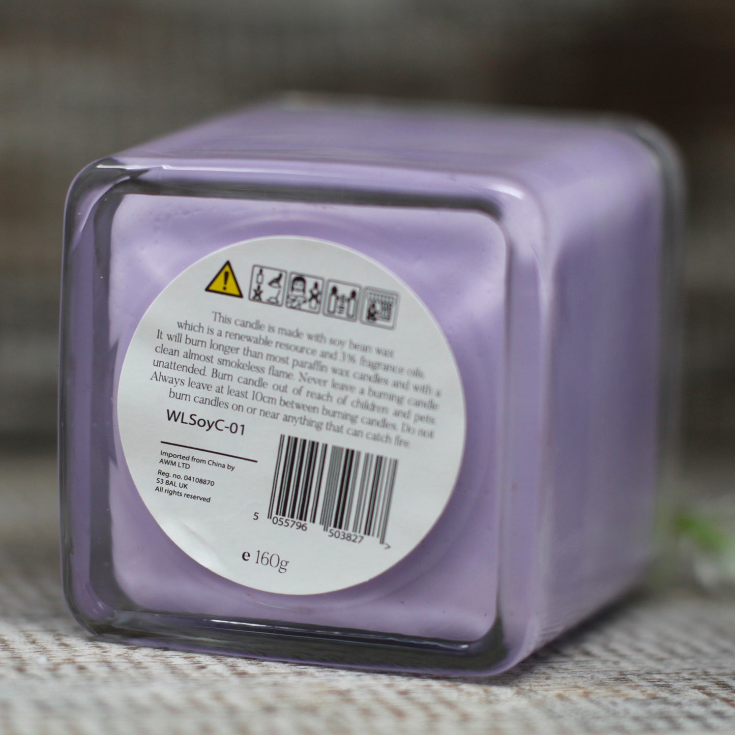 White Label Soy Wax Jar Candle - Lavender & Basil