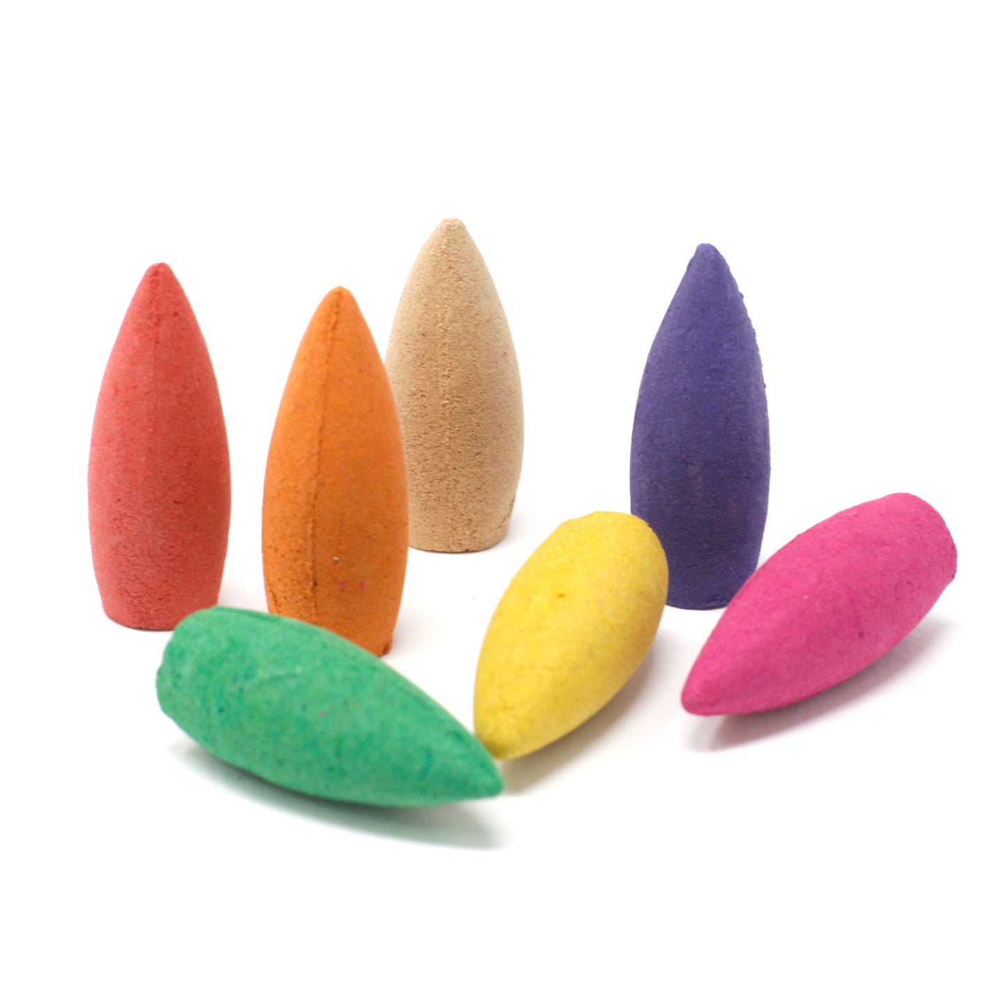 Long Backflow Incense Cones - Assorted Fragrances - 30 mins Burning time