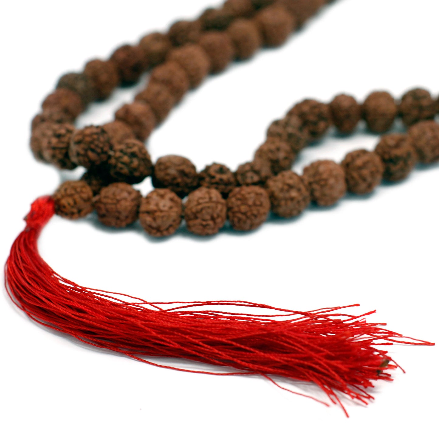 108 Rudraksha Mala - Brown