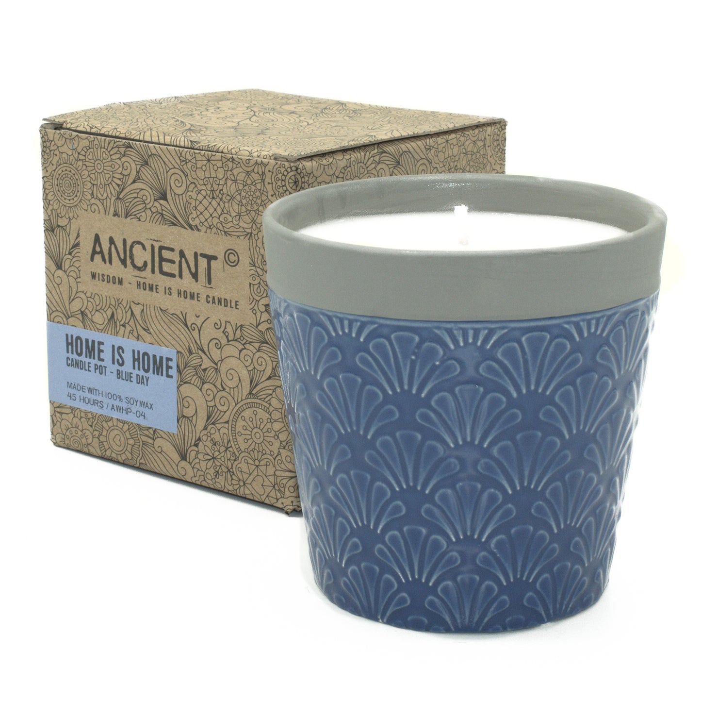 Home is Home Candle Pots - Blue Day