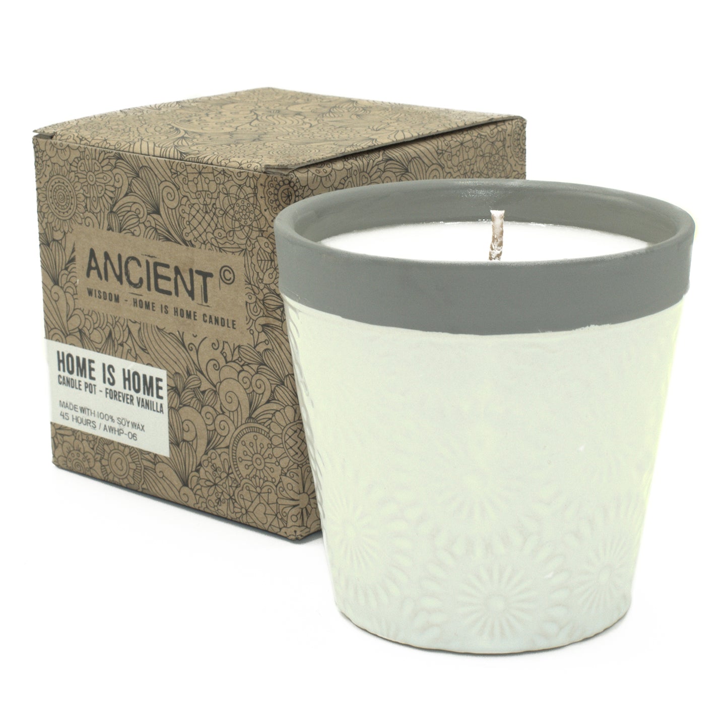 Home is Home Candle Pots - Forever Vanilla