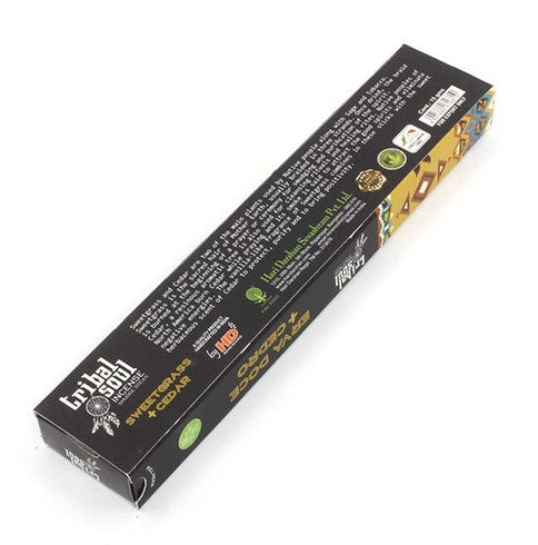 Tribal Soul Incense Sticks- Sweet Grass + Cedar