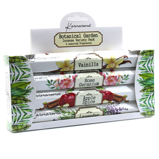 Botanical Garden Incense Gift Set  - 4 Assorted Fragrances