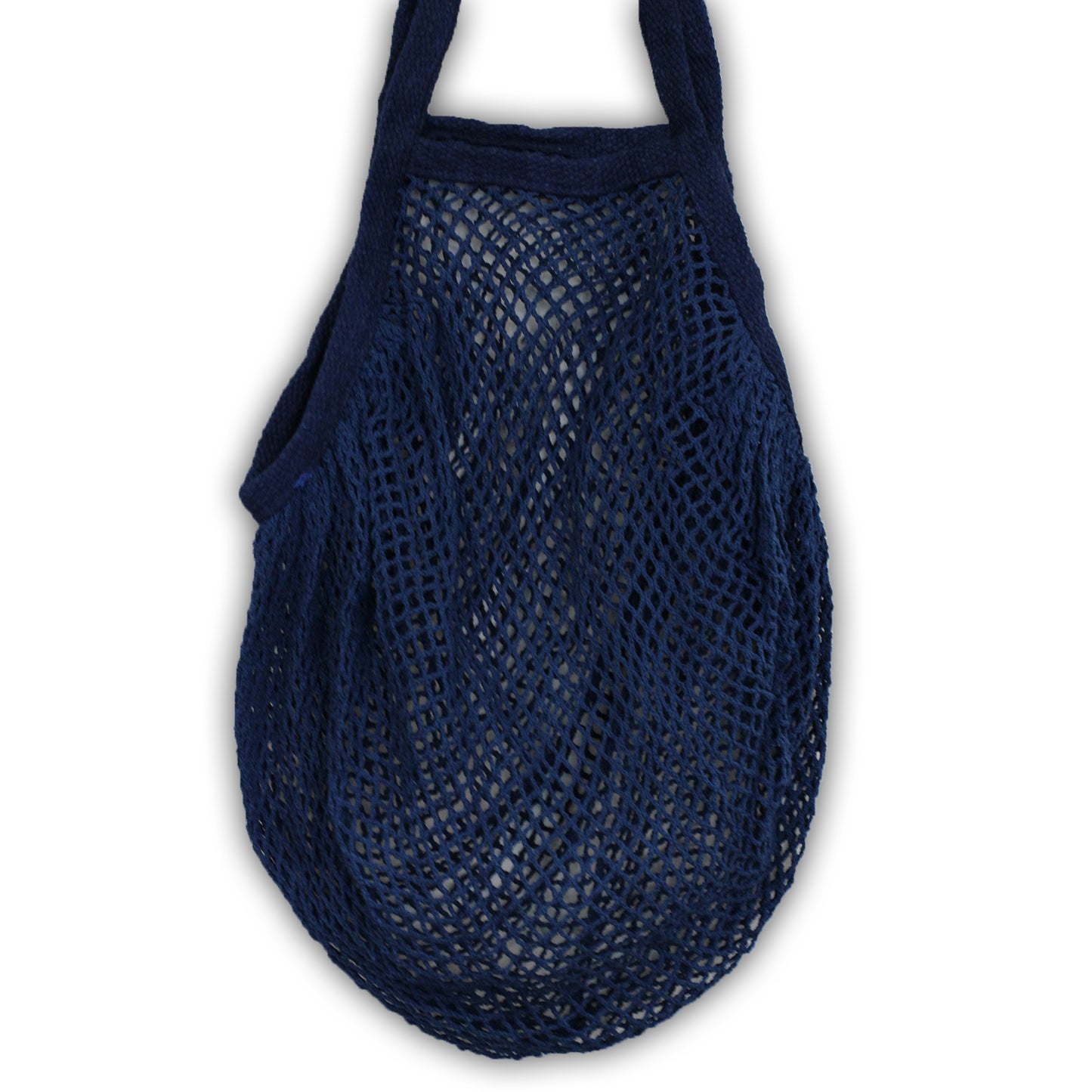 Pure Cotton Mesh Bag - Denim