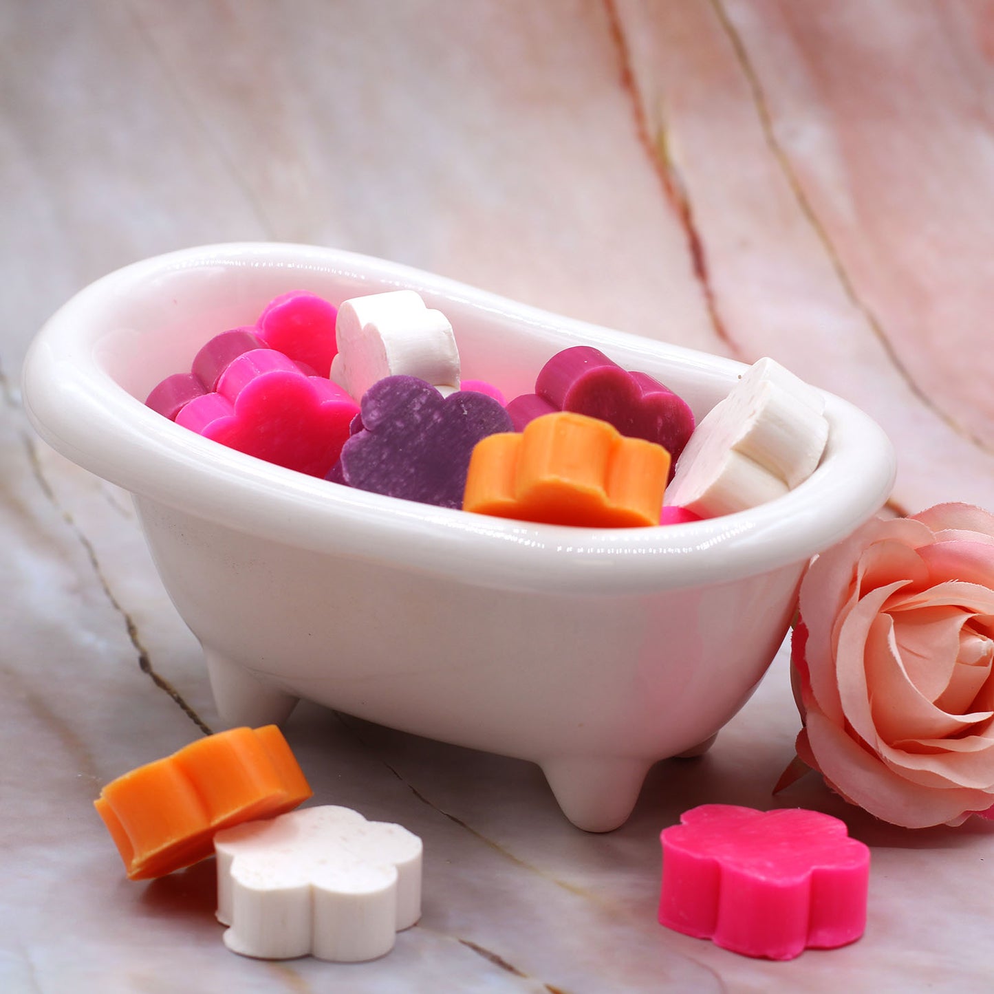 Flower Guest Soaps - Geranium