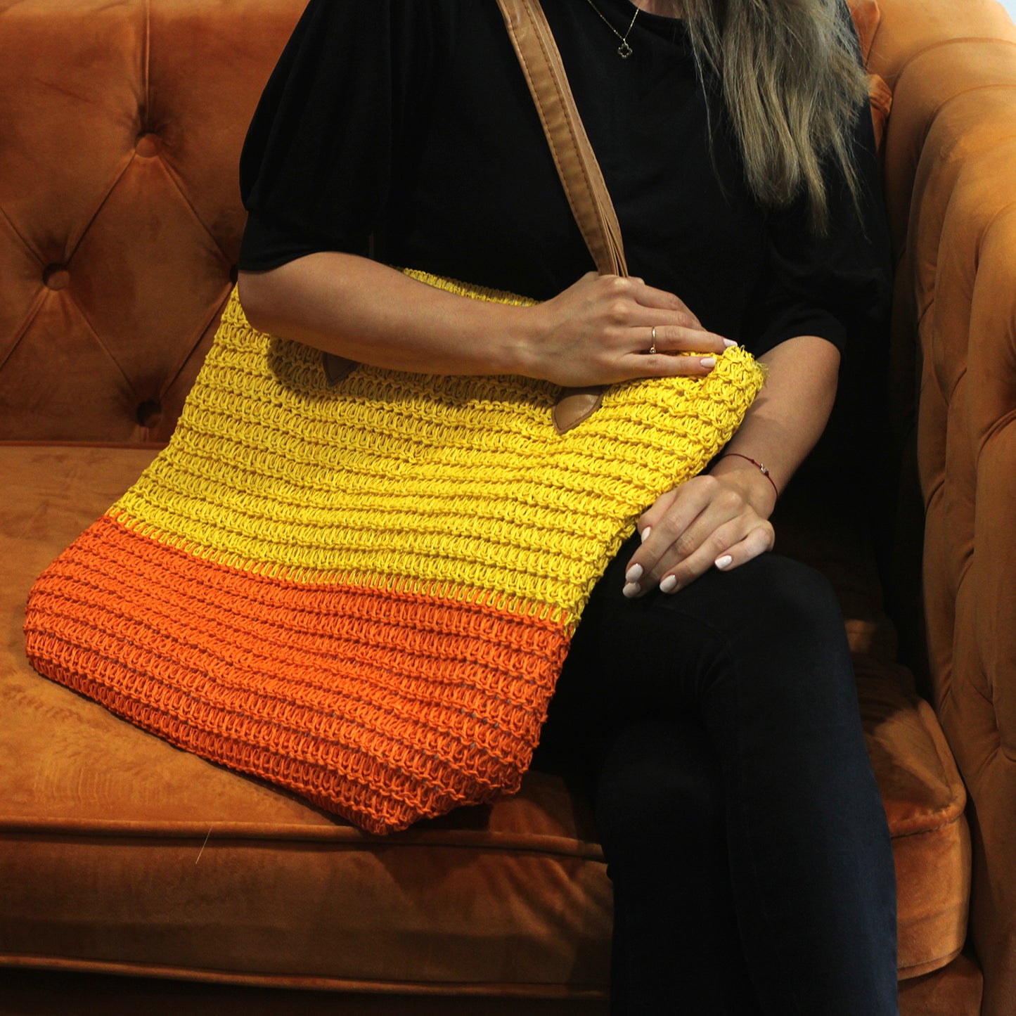 Back to the Bazaar Bag - Yellow & Orange