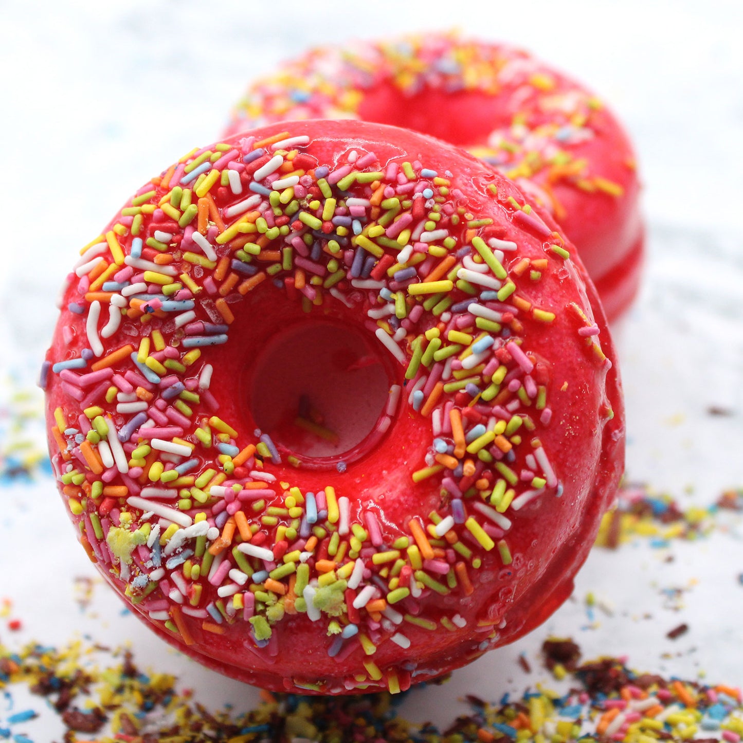 Strawberry & Banana Bath Donuts