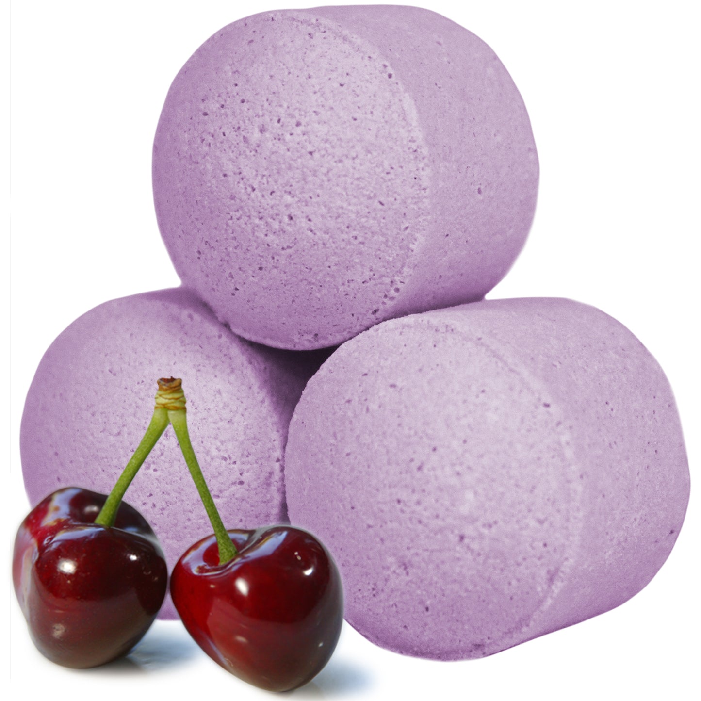 Pack Of 10 Chill Pills (Mini Bath Bombs) - Black Cherry