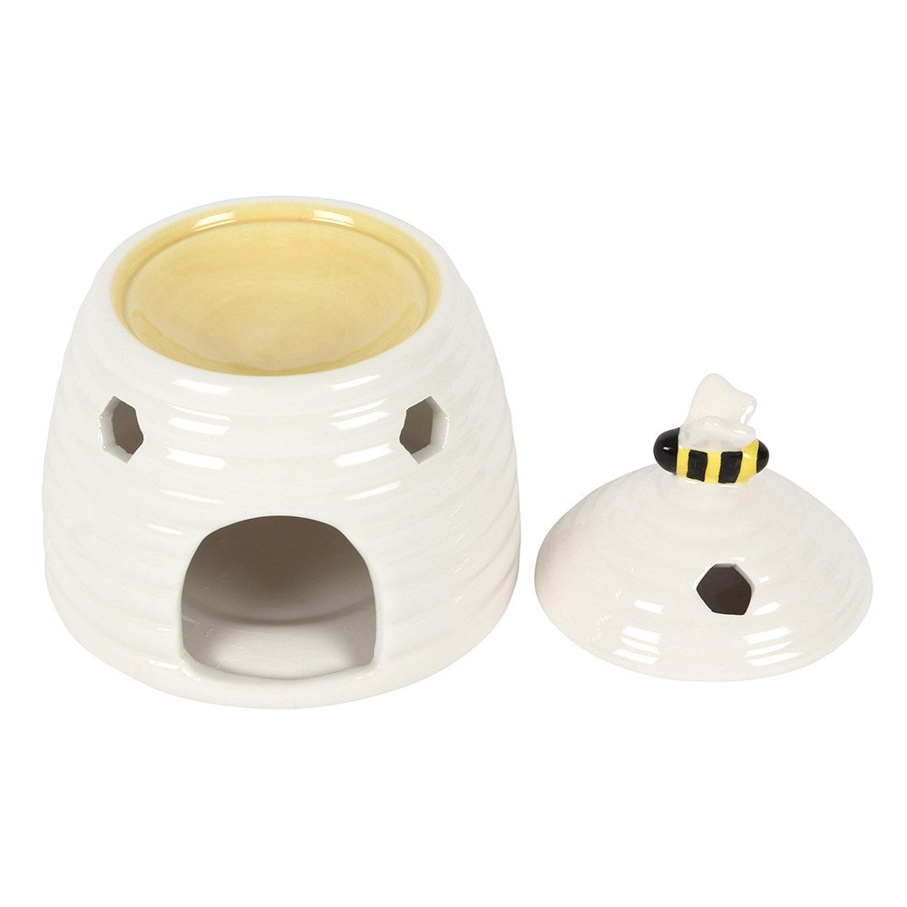 White Beehive Oil Burner