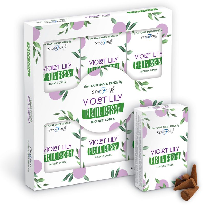 Plant Based Incense Cones - Violet Lilly