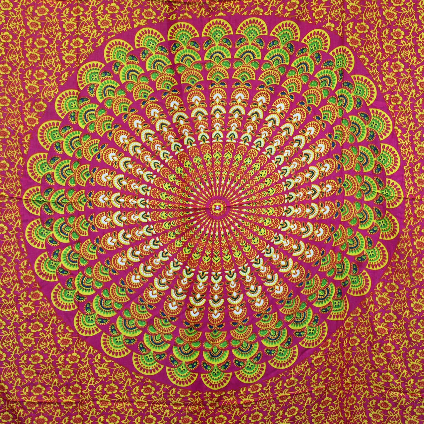 Ruby Lime Mandala Sarongs