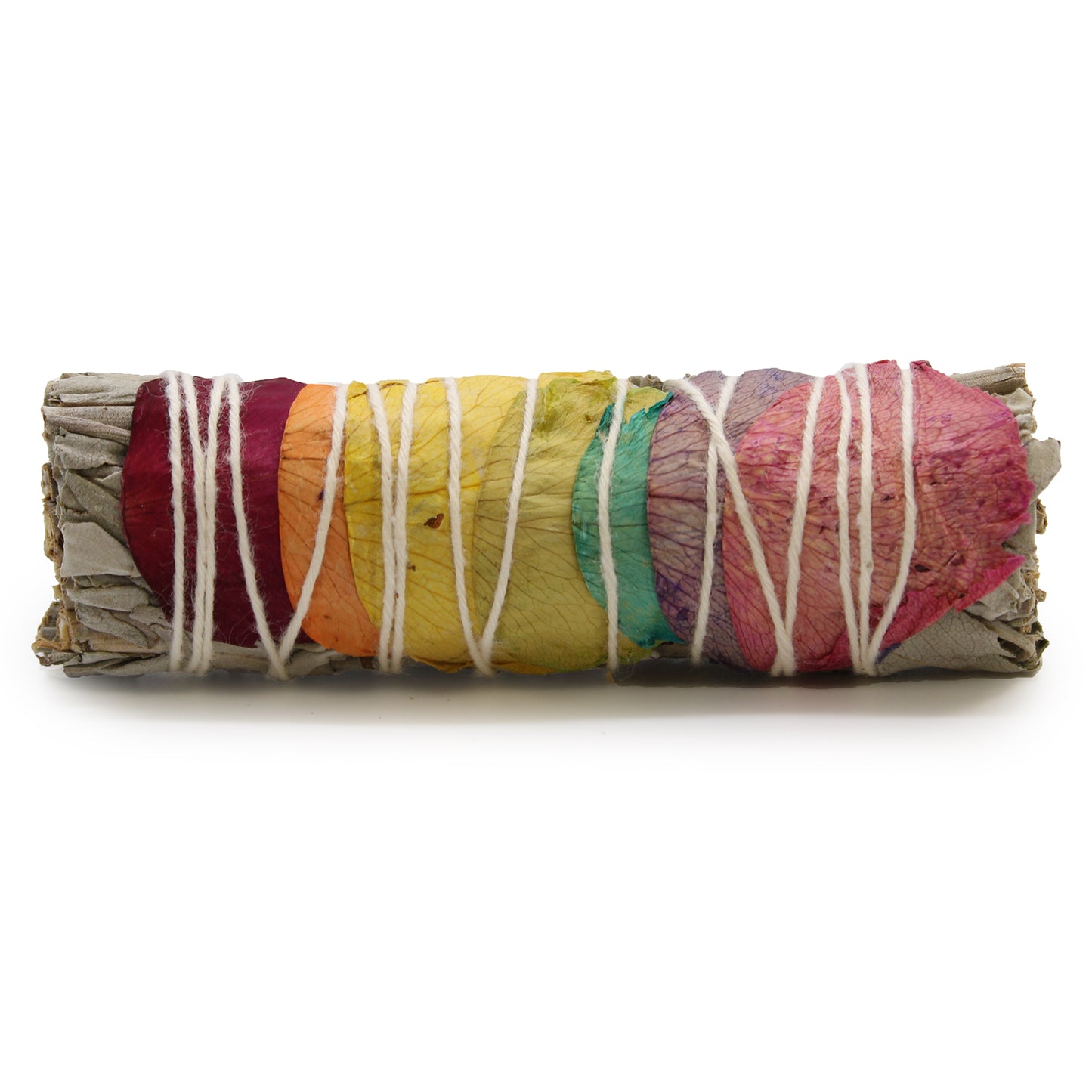 Smudge Stick - 7 Chakras Rose Petals Sage 10 cm (Chakra)