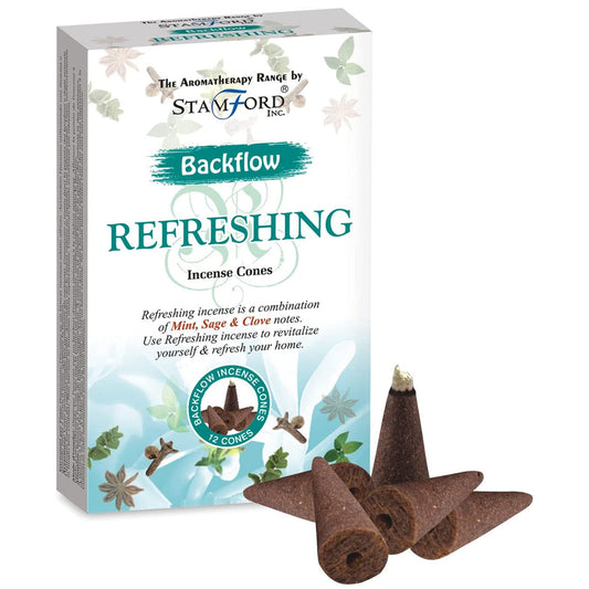 Aromatherapy Backflow Cones - Refreshing