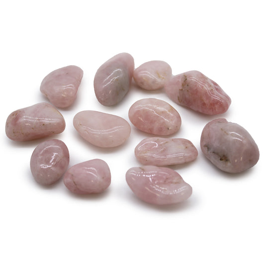 Medium African Tumble Stones - Rose Quartz