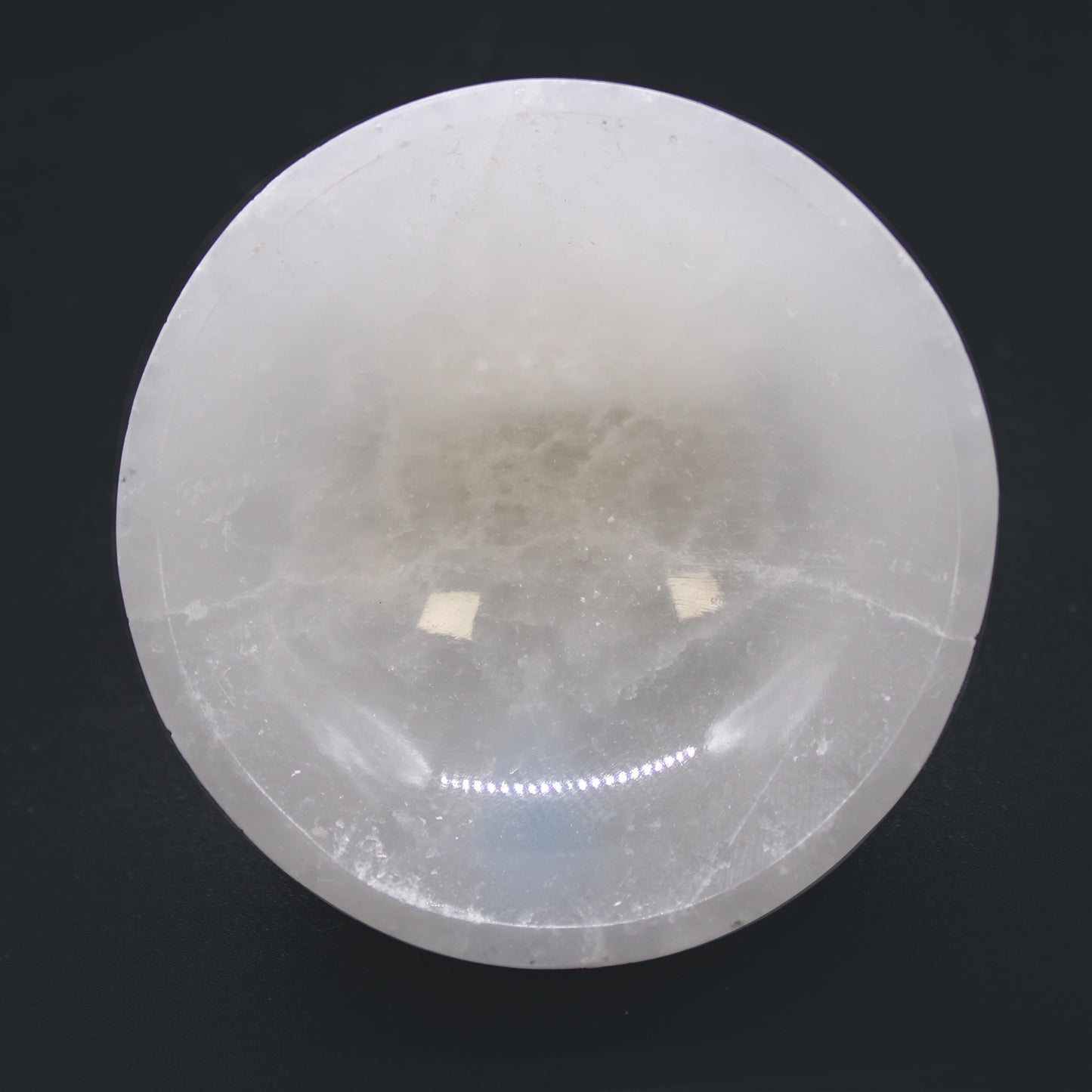 Selenite Round Bowl - 8cm