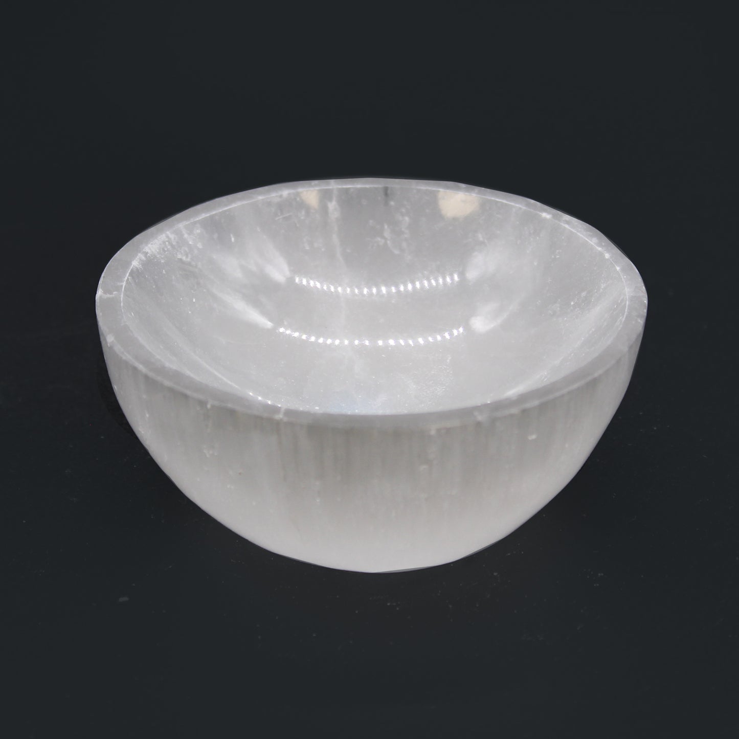 Selenite Round Bowl - 8cm