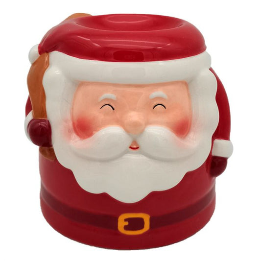 Santa Shaped Christmas Ceramic Oil Burner