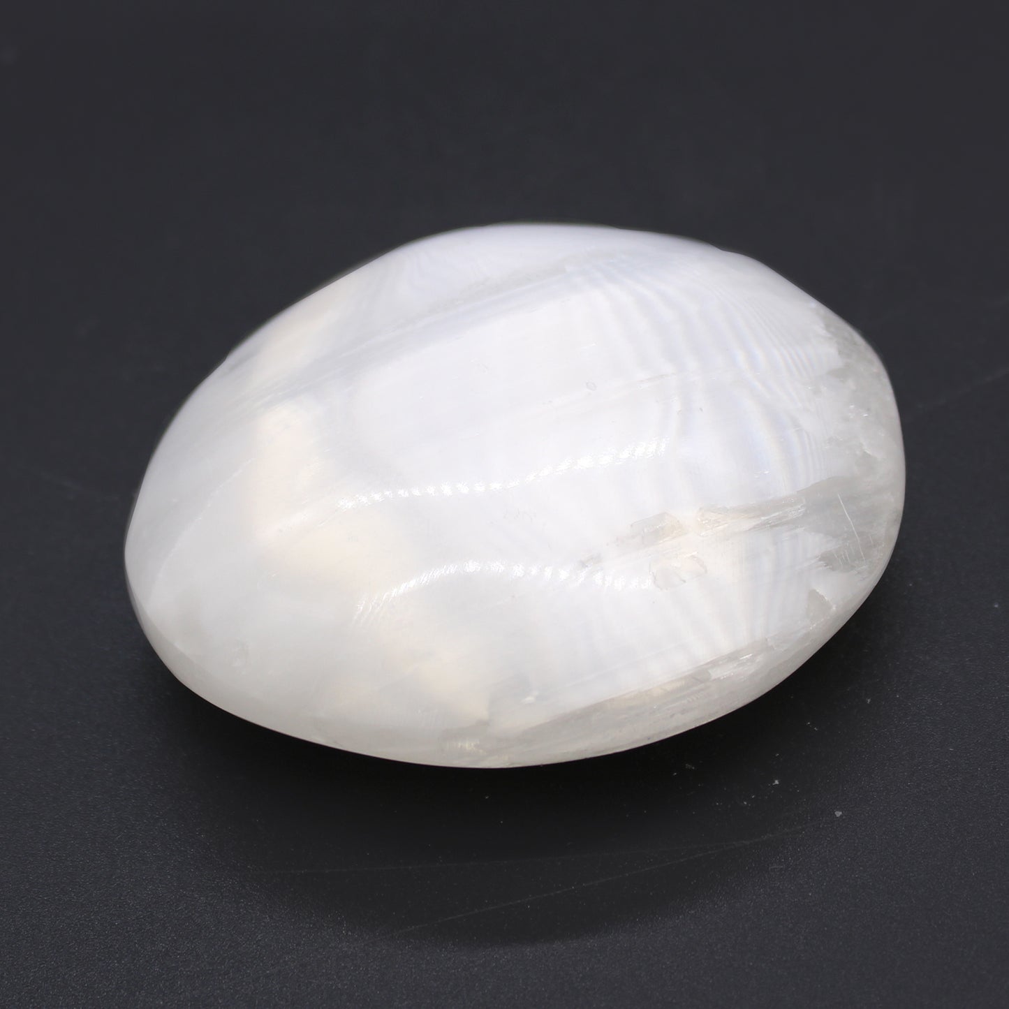 Selenite Palm Stone - 6.5 cm