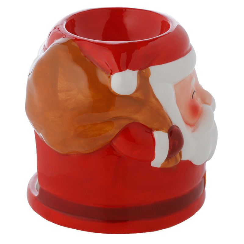 Santa Shaped Christmas Ceramic Oil Burner