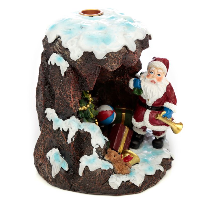 Christmas Santa's Grotto Backflow Incense Burner