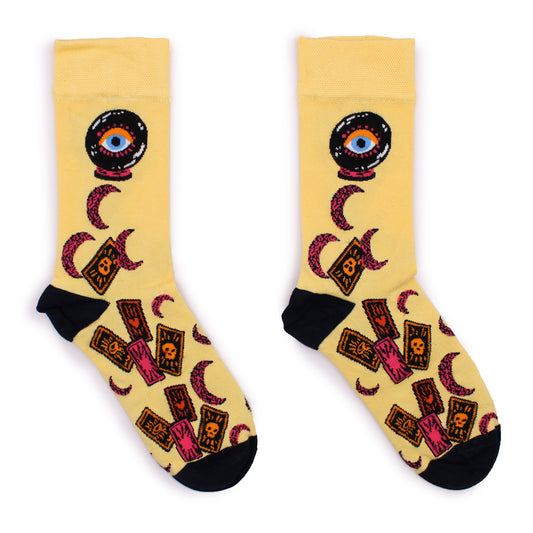 Hop Hare Bamboo Socks M/L - Tarot Cards